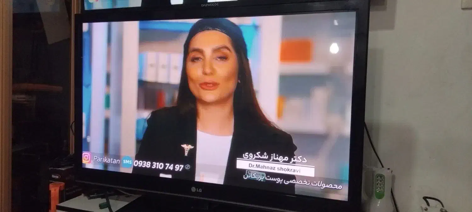 تلویزیون ۴۲اینچ پلاسما LG|تلویزیون و پروژکتور|رباطکریم, رباطکریم|دیوار