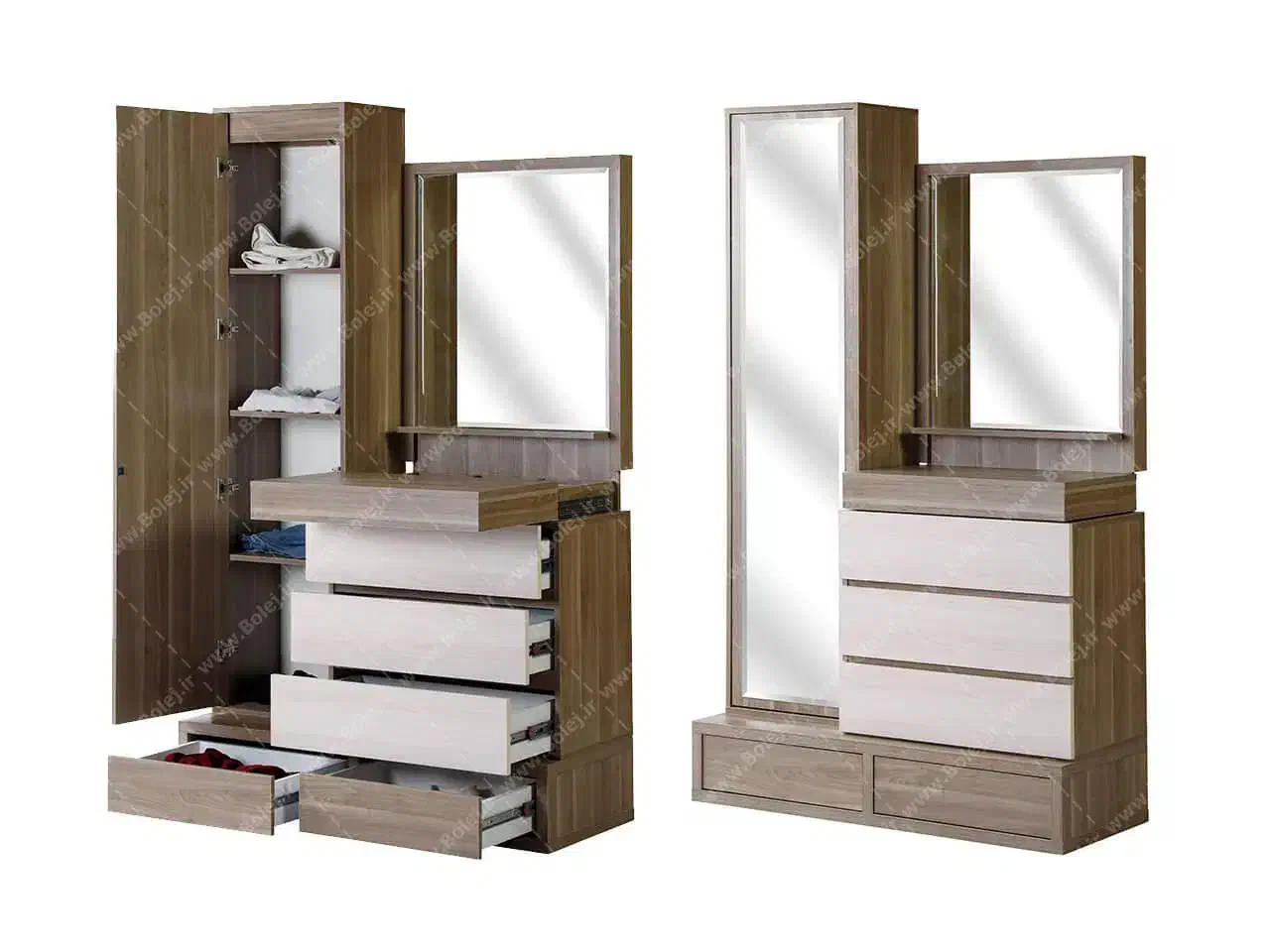 سرویس خواب - تخت دونفره - دراور|تخت و سرویس خواب|هشتگرد, هشتگرد قدیم|دیوار