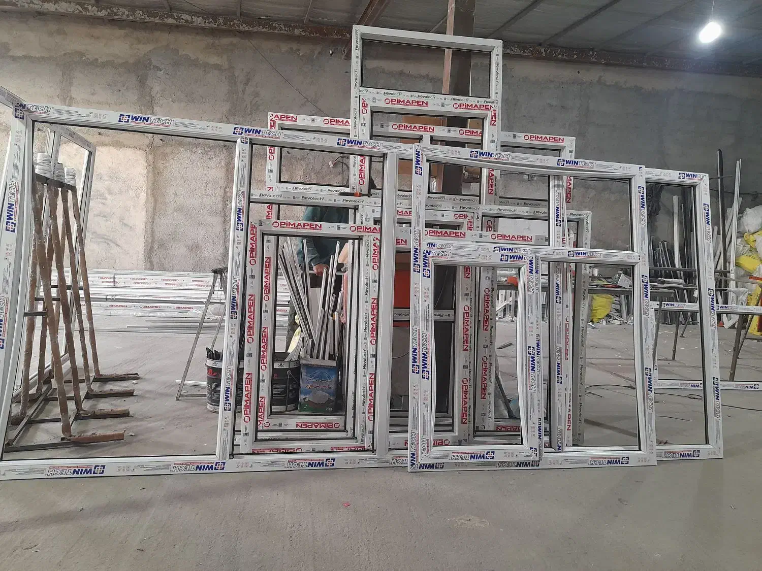 درب وپنجره دوجدارهupvc|مصالح و تجهیزات ساختمان|پاکدشت, حصار امیر|دیوار