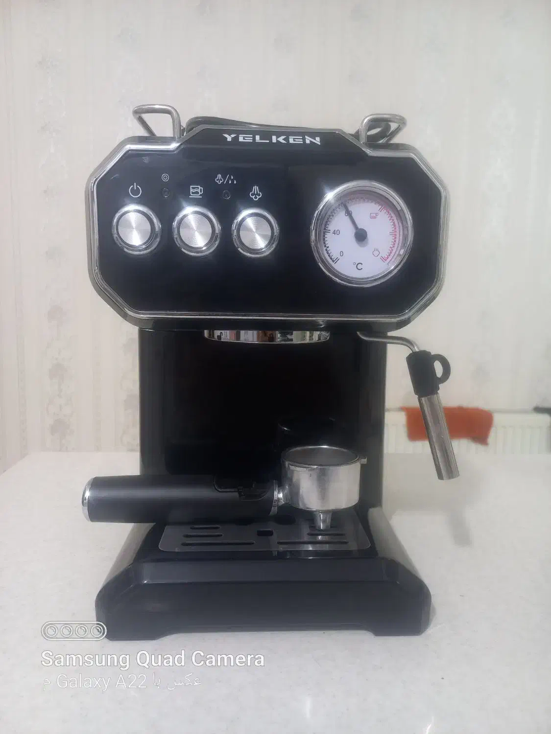 دستگاه اسپرسو یلکن|سماور، چای‌ساز، قهوه‌ساز|گلبهار, شهر جدید گلبهار|دیوار