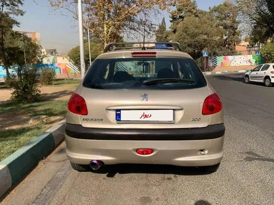 ۲۰۶ تیپ دو،مدل ۸۳|خودرو سواری و وانت|تهران, جوانمردان (اندیشه)|دیوار