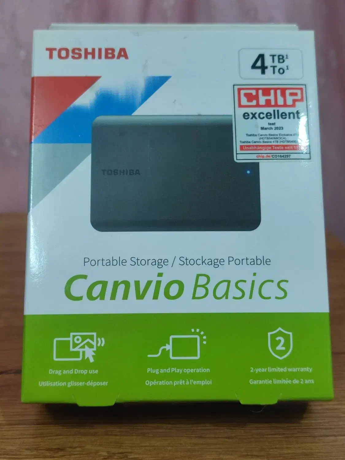 هارد اکسترنال 4 ترا توشیبا|قطعات و لوازم جانبی رایانه|قم, خاکفرج|دیوار