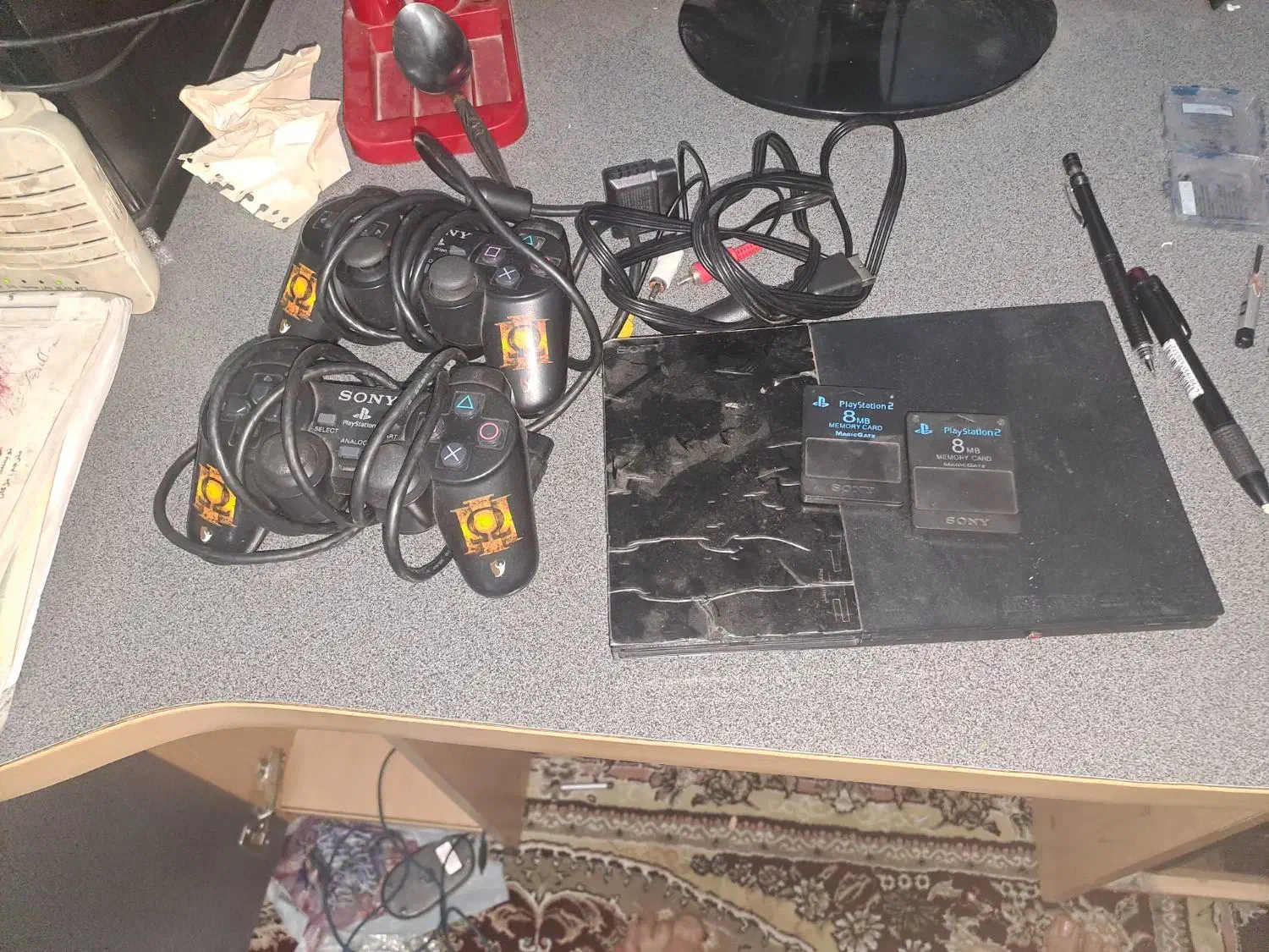 سونی ۲ ps2 فلش خور|کنسول، بازی ویدئویی و آنلاین|قدس, شهر‌قدس|دیوار