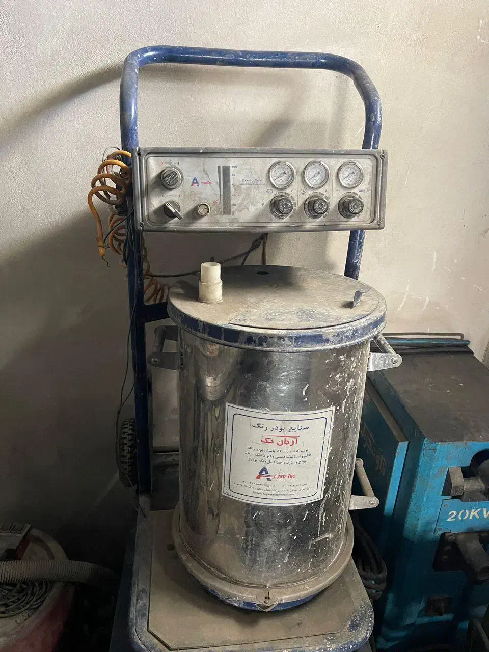 خط کامل رنگ پودری الکترو استاتیک|ماشین‌آلات صنعتی|تهران, چیتگر جنوبی|دیوار