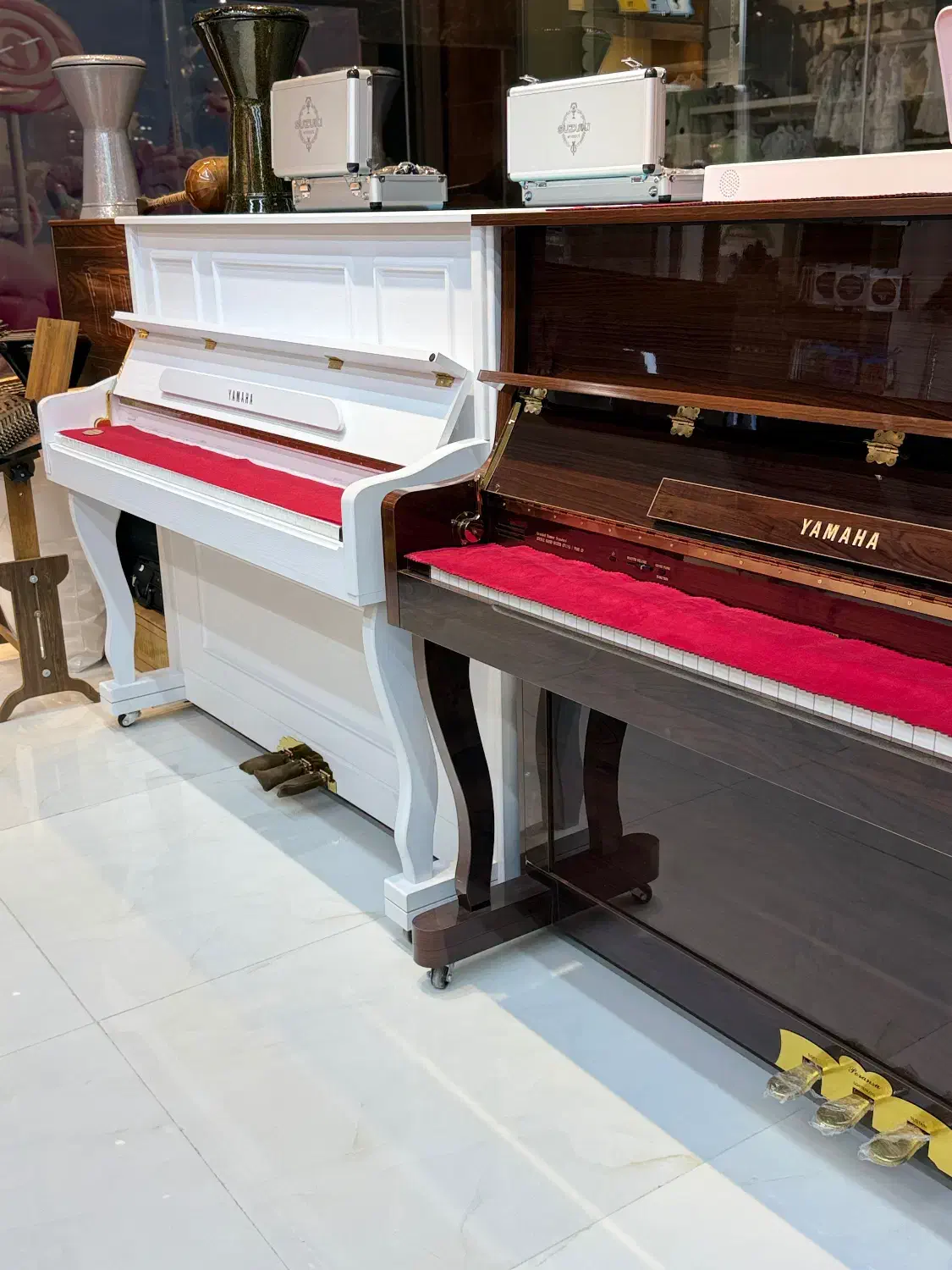 پیانو یاماها طرح اکوستیک (پرنسا پن)|پیانو، کیبورد، آکاردئون|اهواز, زوویه ۲|دیوار