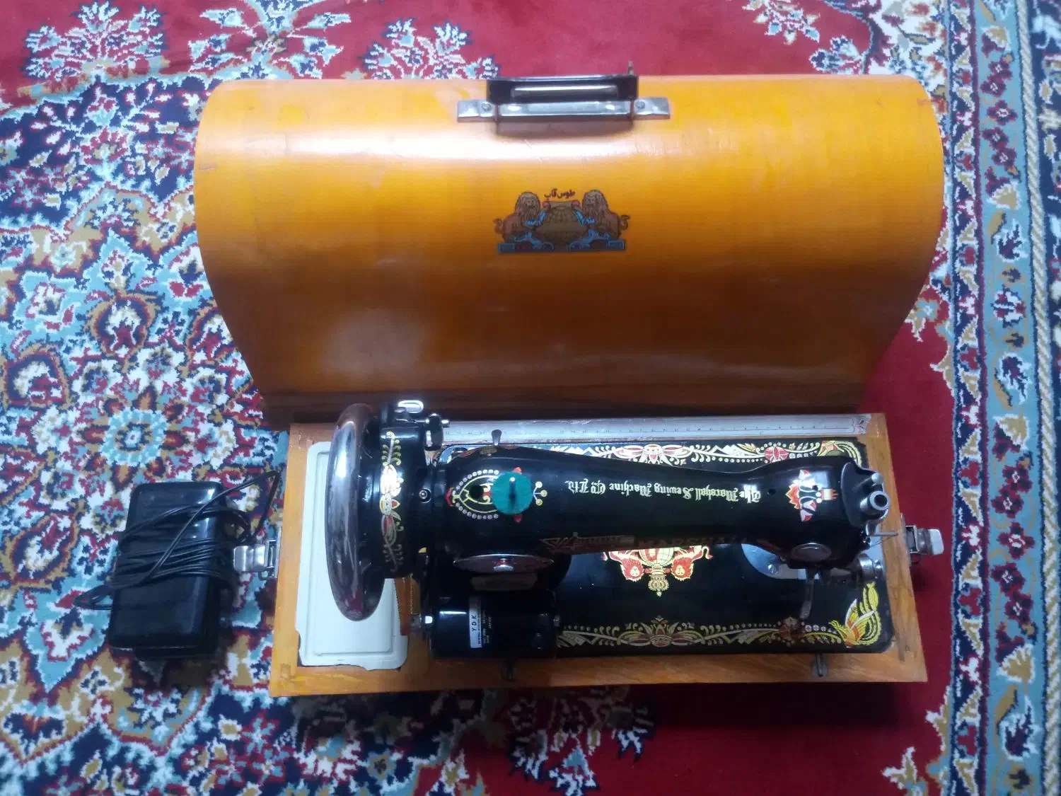 چرخ خیاطی مارشال دوشیر نشان جهیزیه|چرخ خیاطی و ریسندگی|مشهد, شهرک مهرگان|دیوار