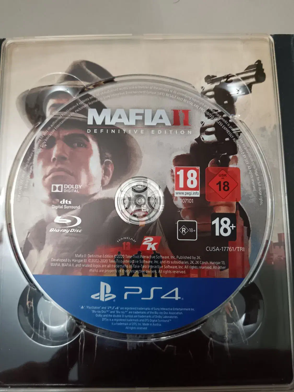 دیسک بازی ps4 و 5 مافیا -دیسک بازی پلی استیشنMafia|کنسول، بازی ویدئویی و آنلاین|شیراز, قدوسی غربی|دیوار