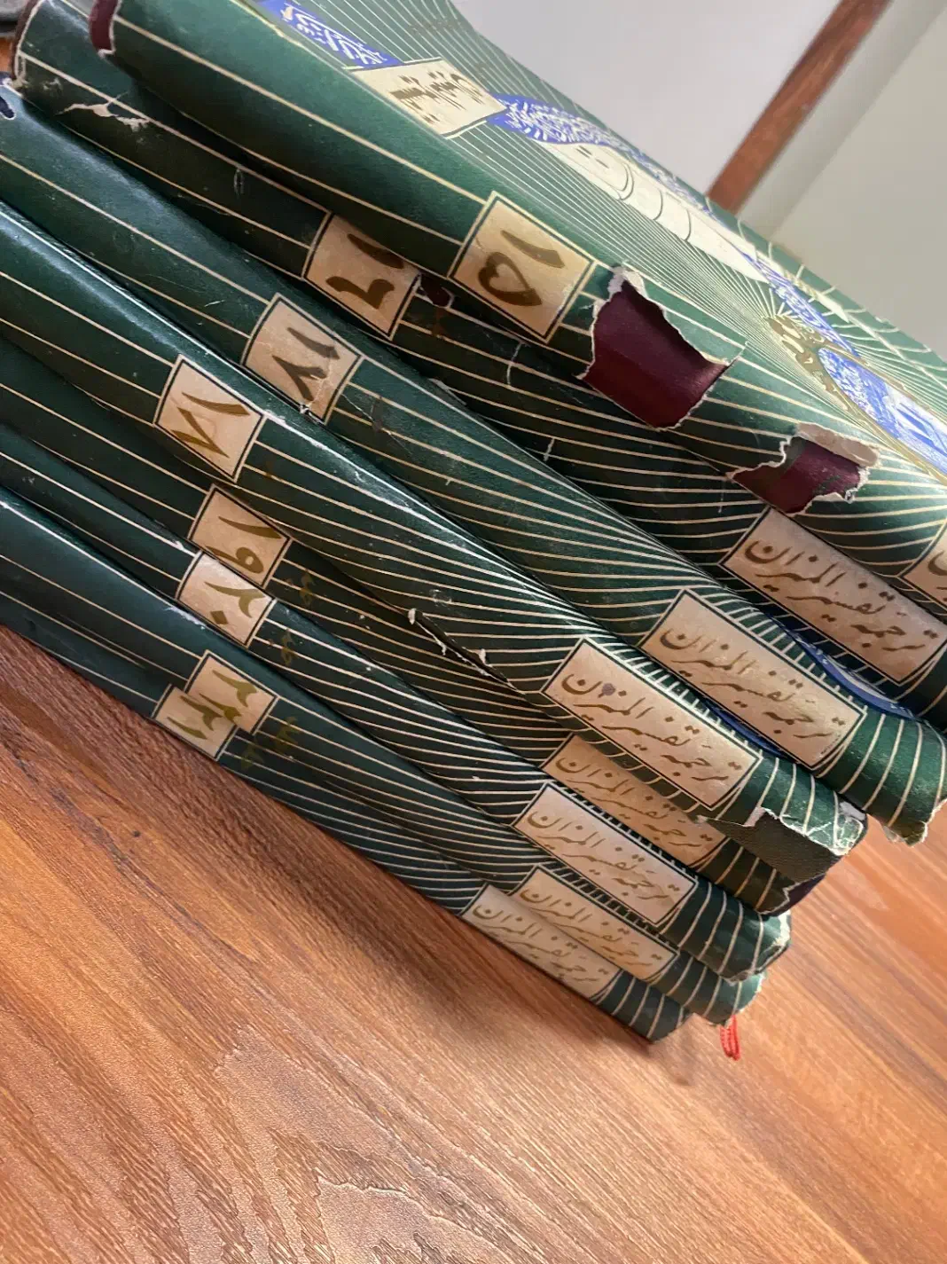 تعدادی کتاب تفسیر المیزان دهه ۴۰ قدیمی همه باهم|کتاب و مجله مذهبی|تهران, سازمان برنامه شمالی|دیوار
