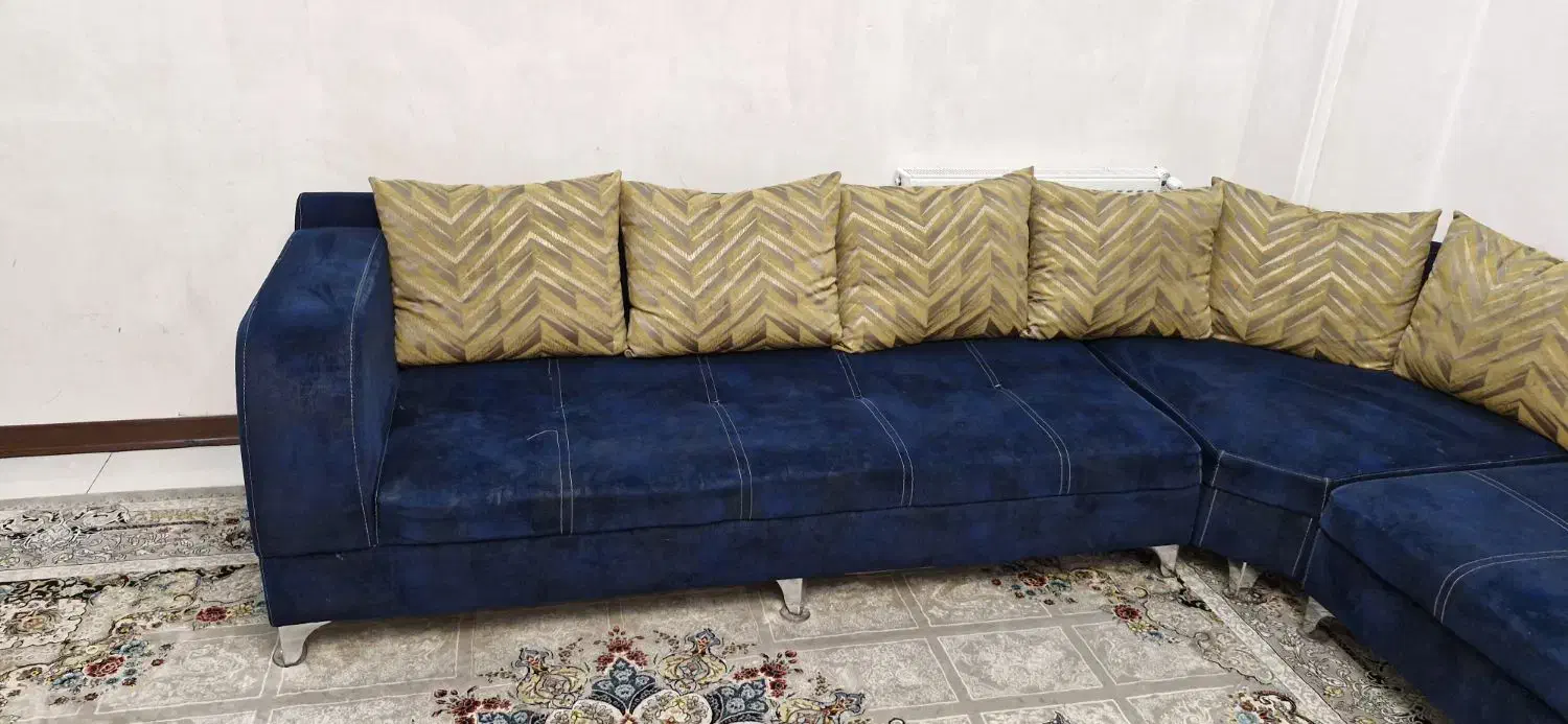 مبل ۹ نفره ال|مبلمان خانگی و میز عسلی|چهاردانگه (تهران), |دیوار