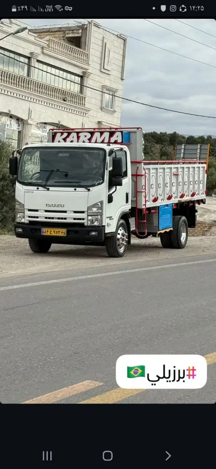 باربری کارگر حرفه ی با ایسوزو ۶ متری قیمت منصفانه|خدمات حمل و نقل|بندر ماهشهر, |دیوار
