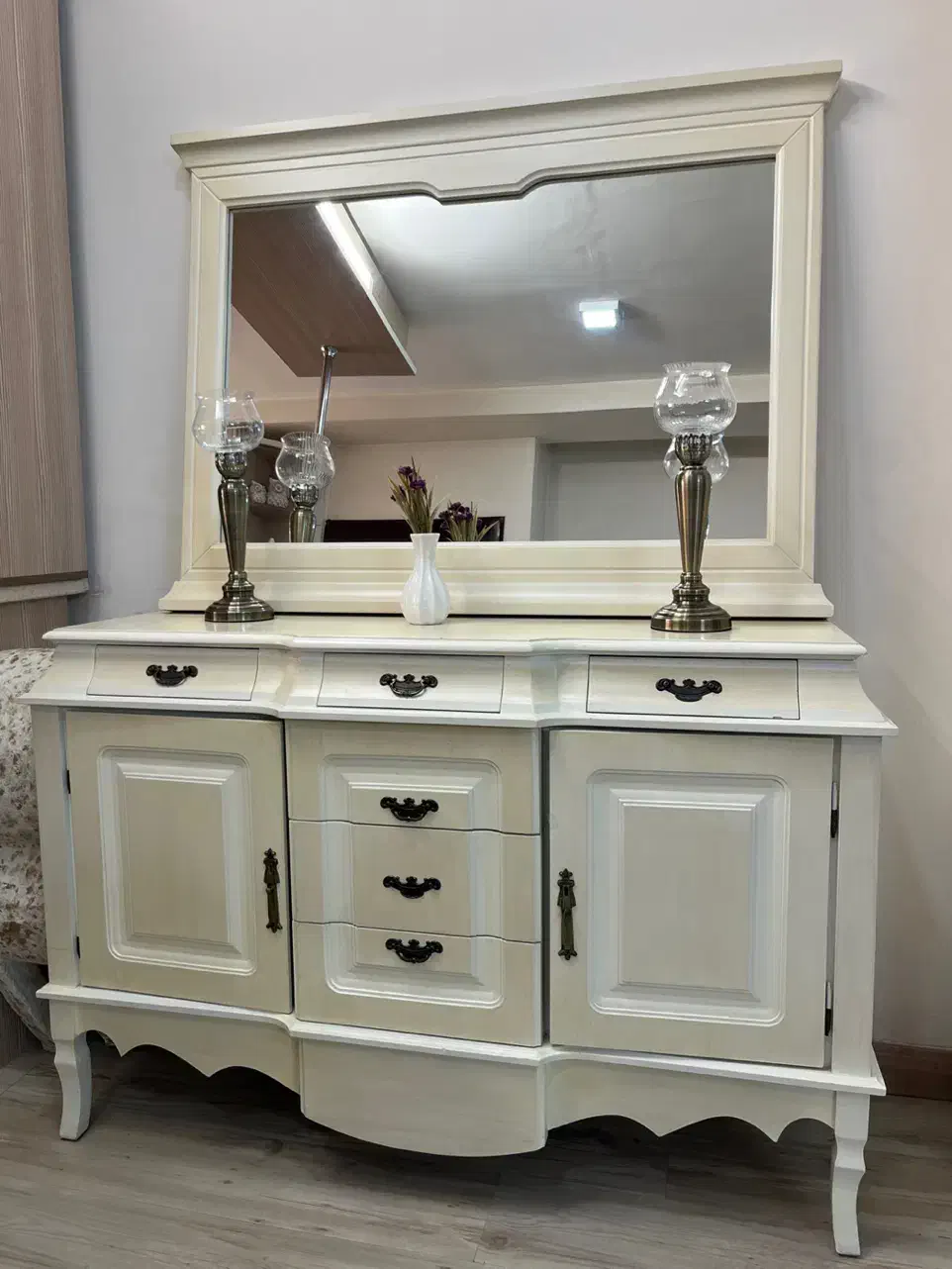 آینه کنسول|بوفه، ویترین، کنسول|کرج, شهرک شهرداری|دیوار