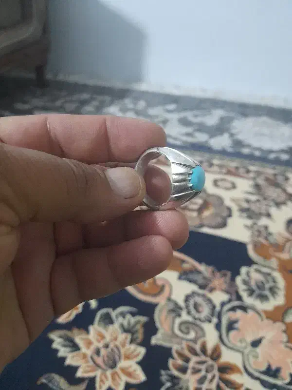 انگشتر نقره فیروزه|جواهرات|پاکدشت, پاکدشت (مامازند)|دیوار