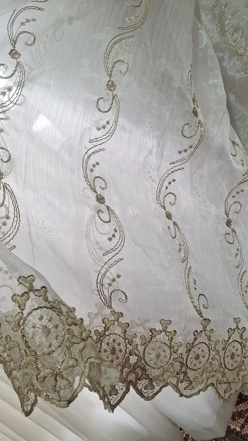 ۲ عدد پرده|پرده، رانر، رومیزی|بیجار, |دیوار