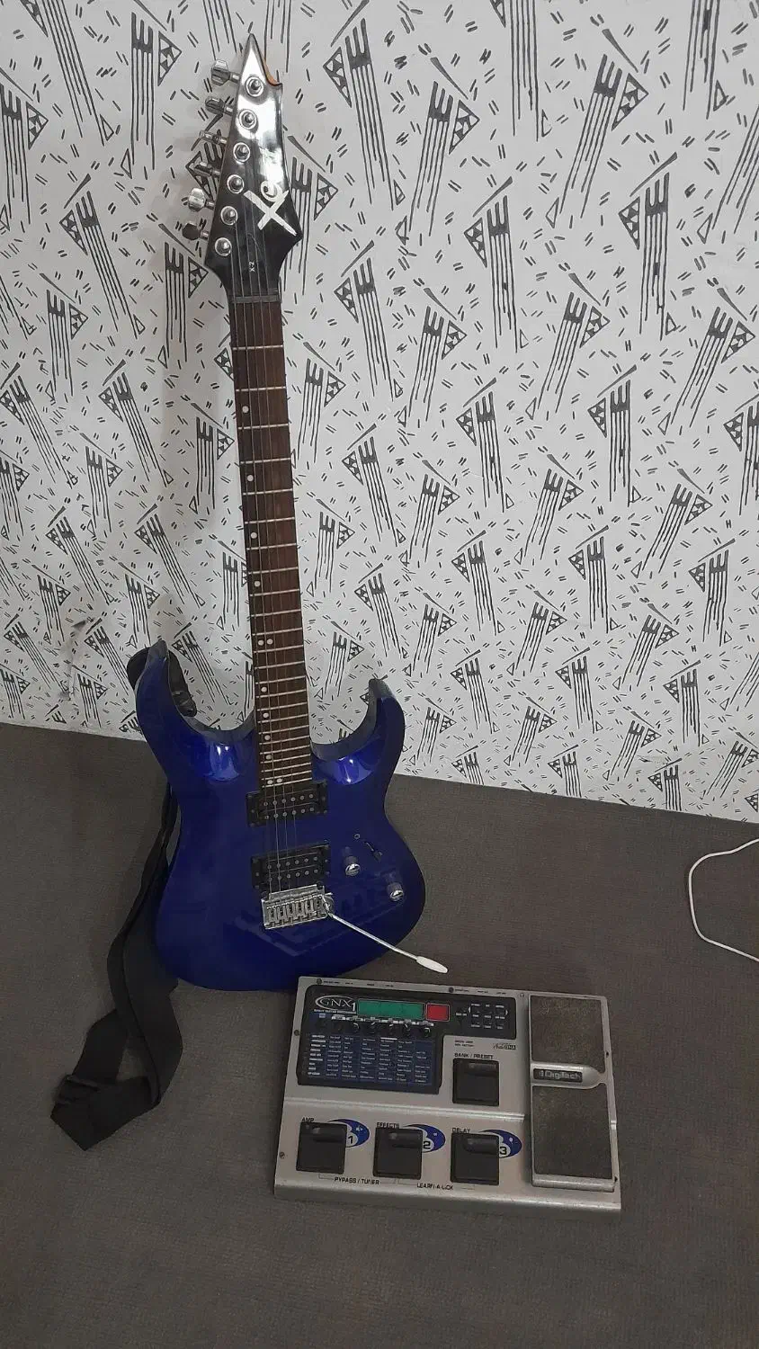 گیتار cort x2 افکتgnx 1|گیتار، بیس، امپلیفایر|بندر انزلی, سپه|دیوار