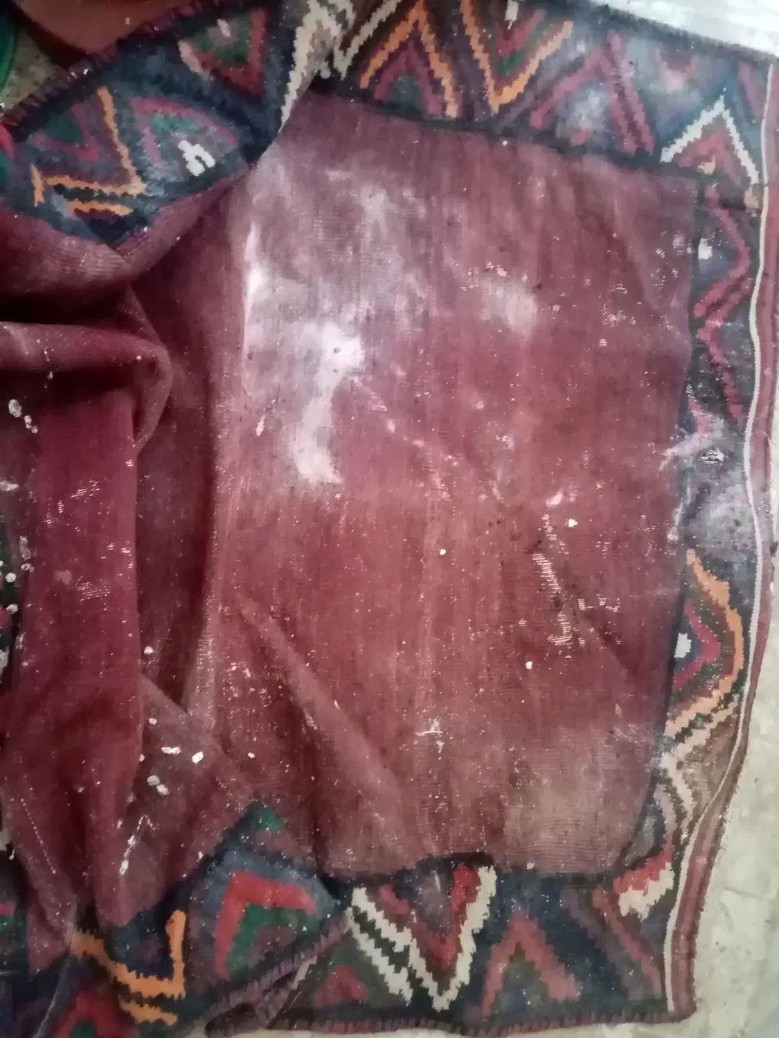 سفره فرش سنتی قدمت بالا|گلیم، جاجیم، گبه|شیراز, داریون|دیوار