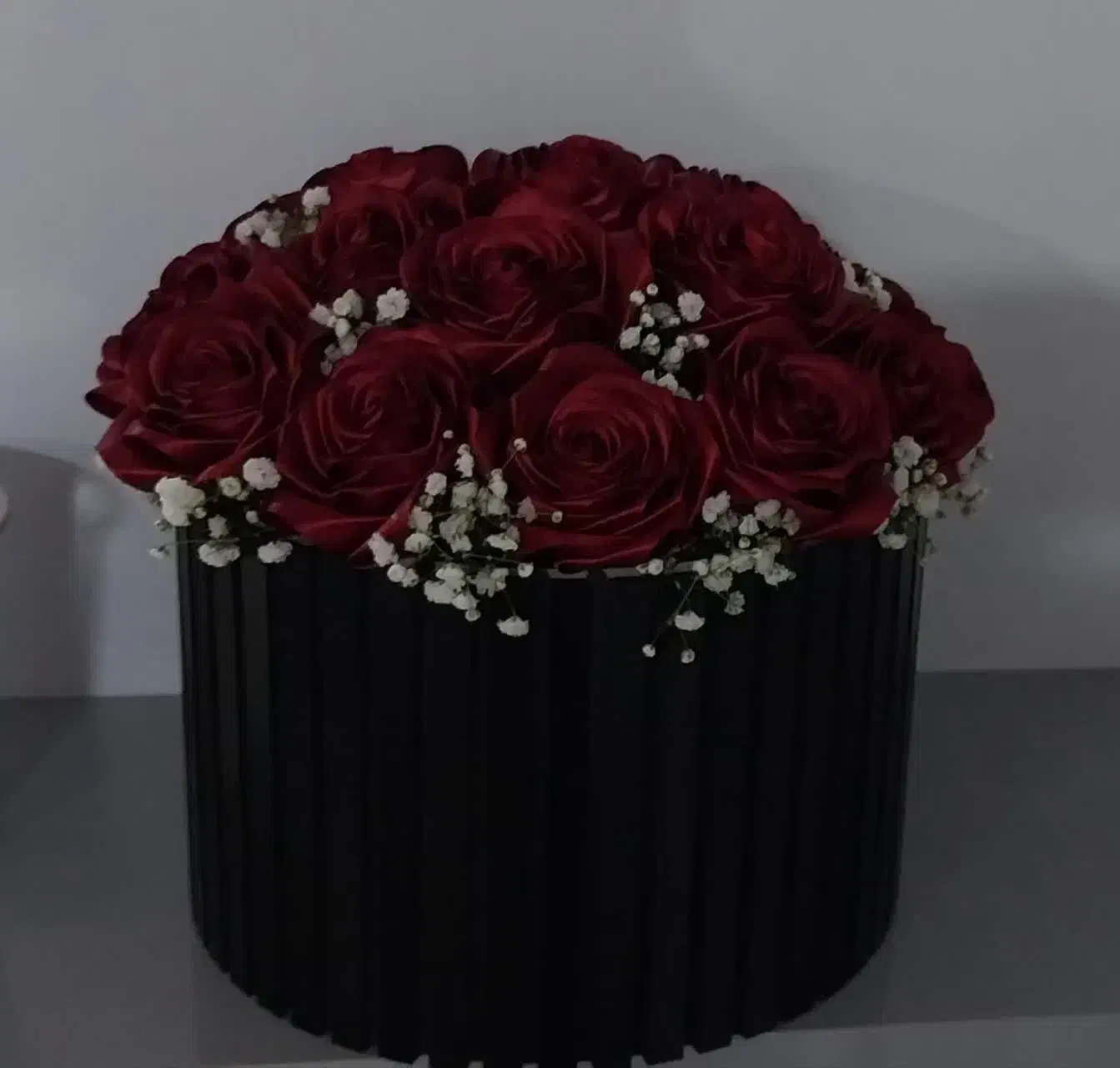 گل رز جاودان روبانی|گل مصنوعی|گناباد, |دیوار