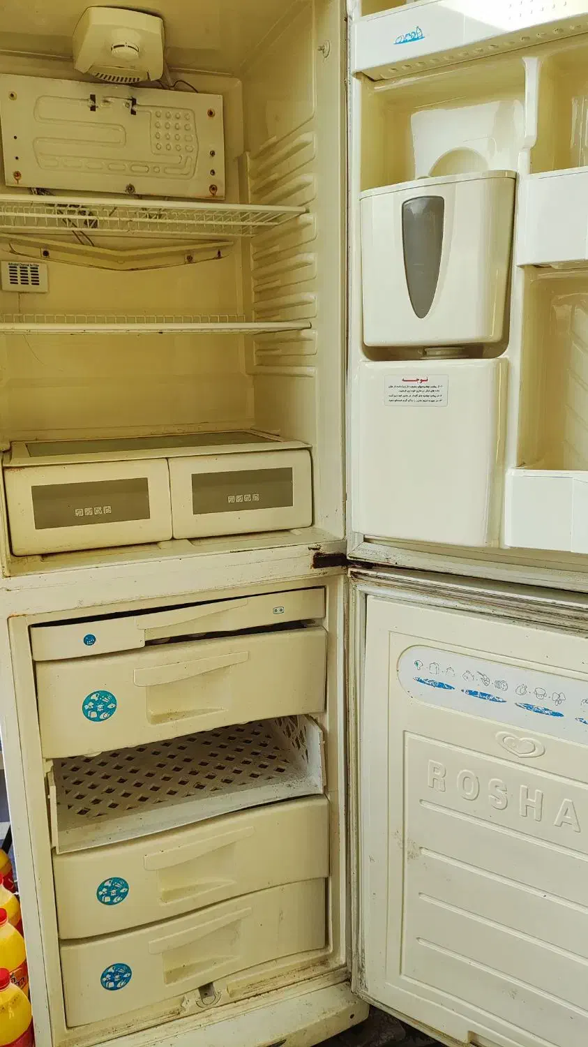 یخچال فریزر|یخچال و فریزر|سیاهکل, |دیوار