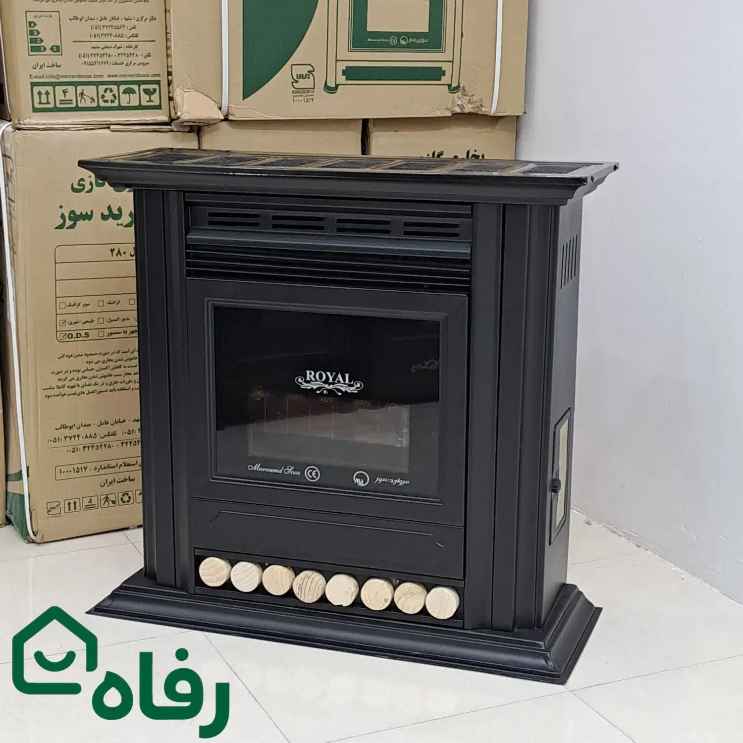 بخاری گازی شومینه مروارید سوز باگارانتی مرواریدسوز|بخاری، هیتر، شومینه|مشهد, شهید آوینی|دیوار