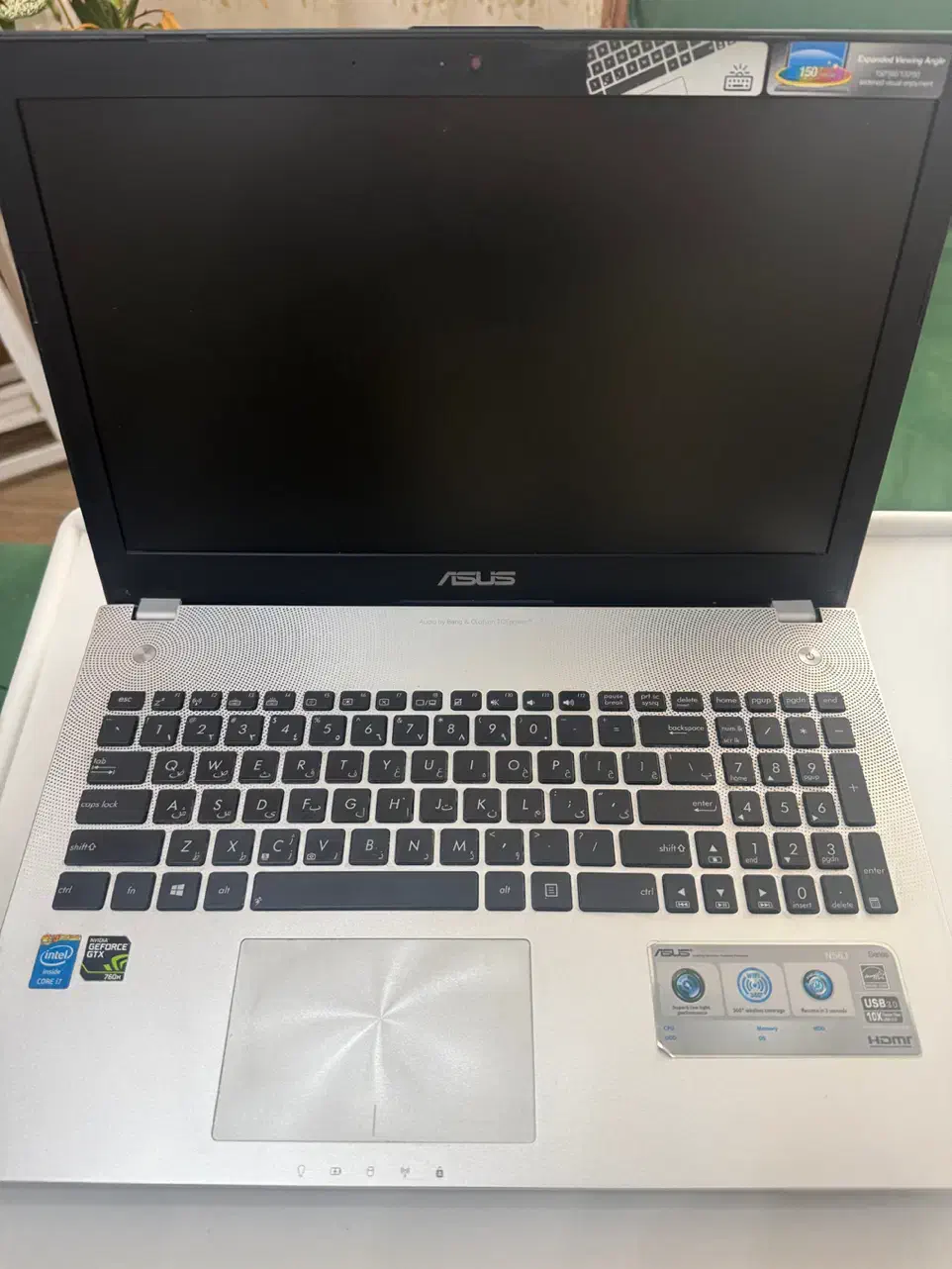 لپ تاپ ایسوس ASUS N56JN|رایانه همراه|مشهد, کوثر|دیوار