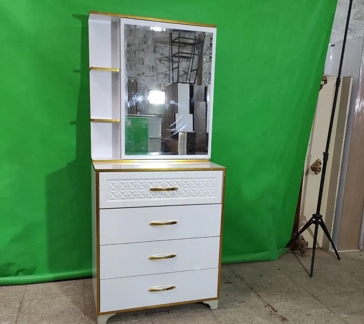 میز آرایش4کشو دراوری/درب ریلی آینه اردکان/تولیدی|جاکفشی، کمد، دراور|خمینی‌شهر, |دیوار