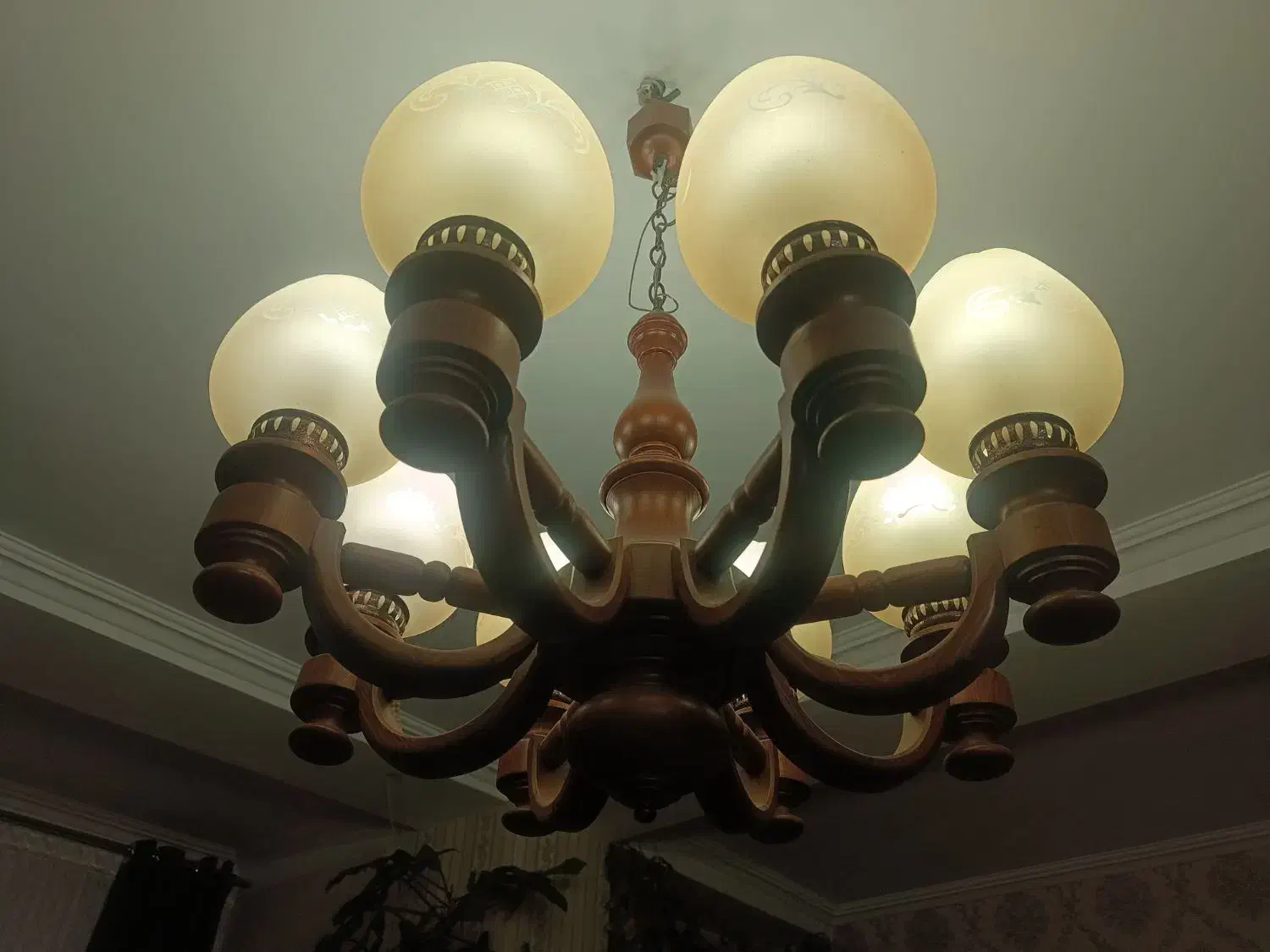 لوستر|لوستر و چراغ آویز|دامغان, |دیوار