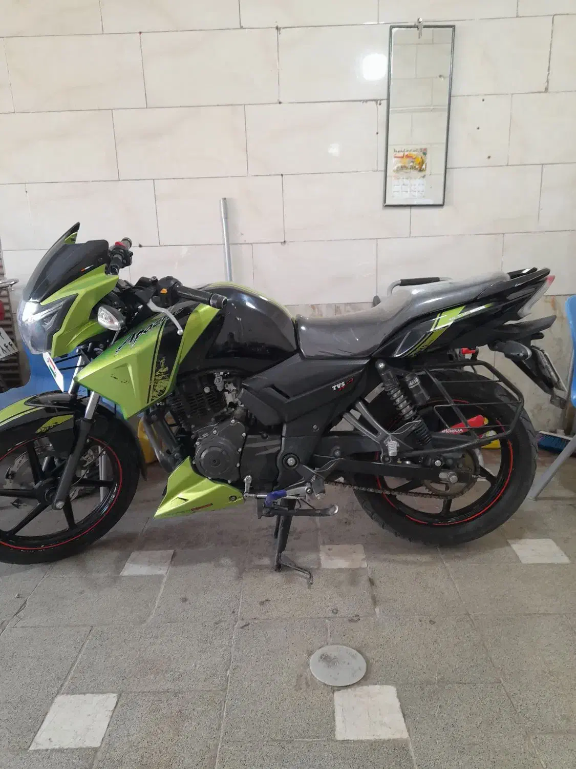 آپاچی ۱۵۰ مدل ۹۵|موتورسیکلت|تربتحیدریه, جانبازان|دیوار