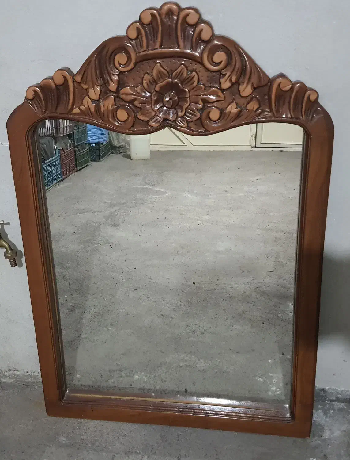 آینه با قاب چوبی|آینه|تبریز, |دیوار