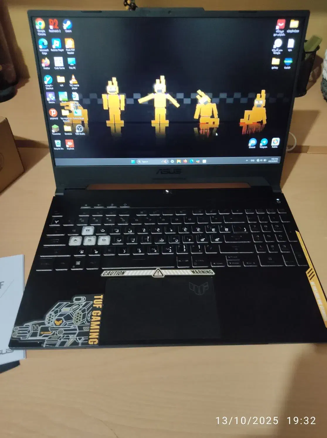 لب تاب tuf gaming Asus مدل F15|رایانه همراه|رشت, گلزاران|دیوار