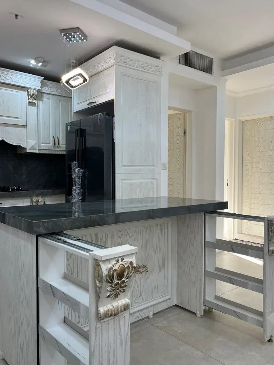 جزیره|میز و صندلی غذاخوری|مشهد, الهیه|دیوار