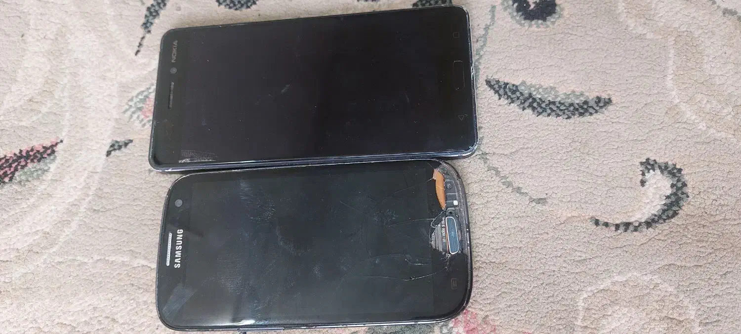 دوعدد گوشی،نوکیا6،سامسونگ s3 GT19300|موبایل|تهران, شهرک ولیعصر شمالی|دیوار