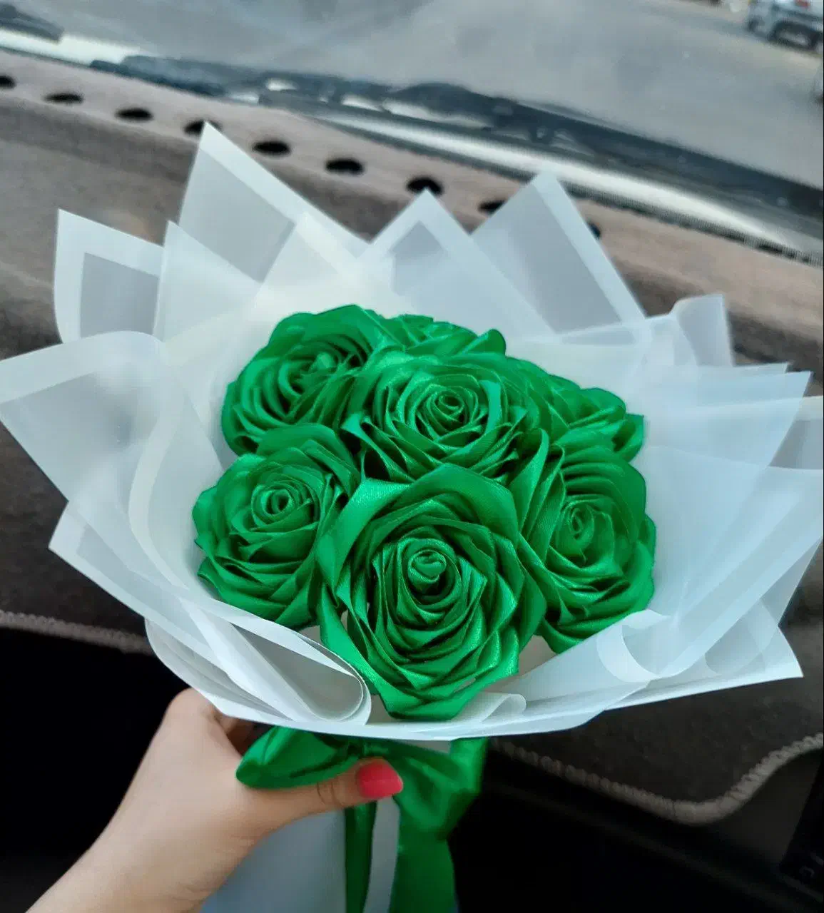 گل روبانی|گل مصنوعی|بروجرد, |دیوار