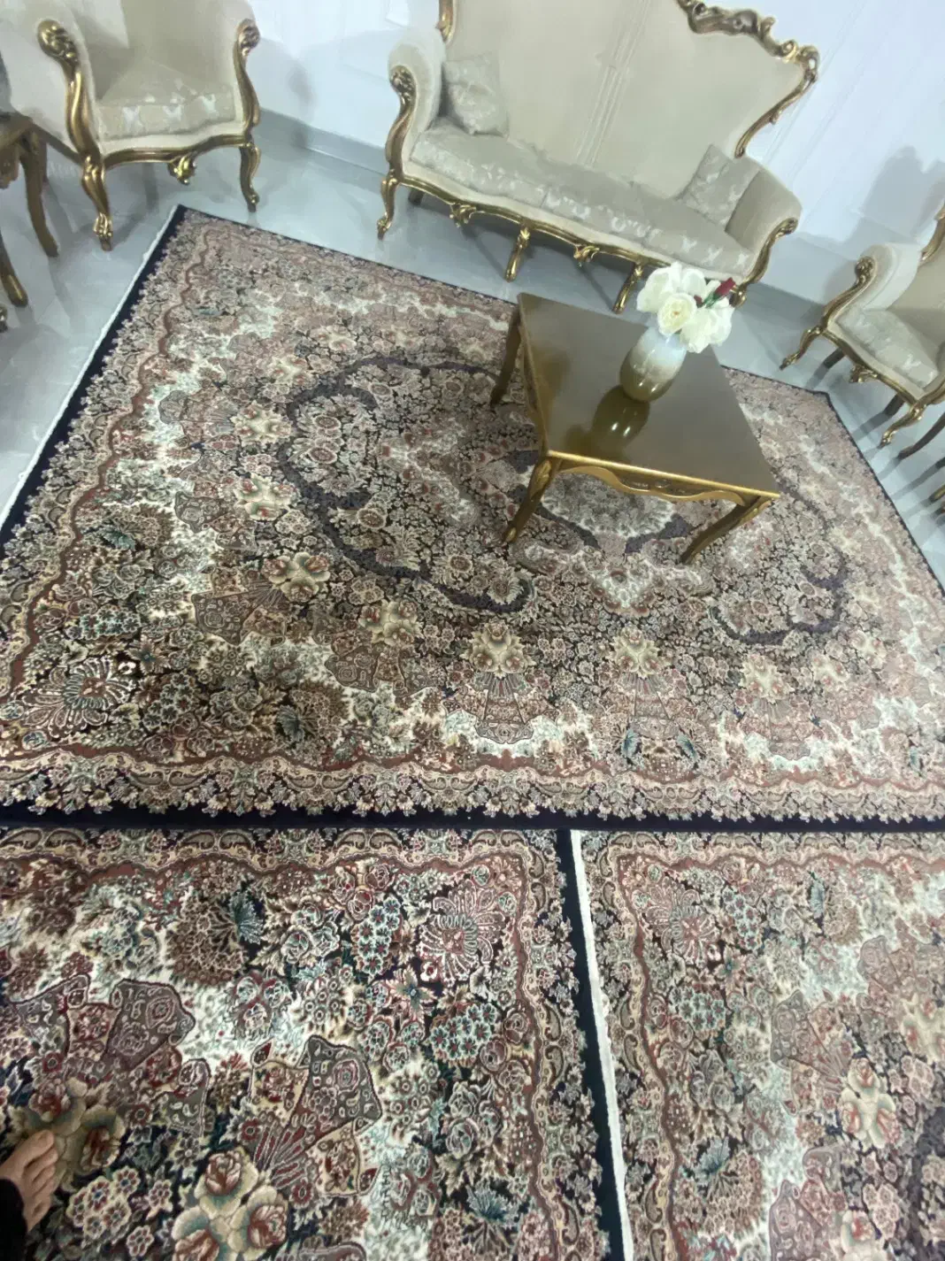 فرش ۹متری|فرش|قم, باغ کرباسی|دیوار