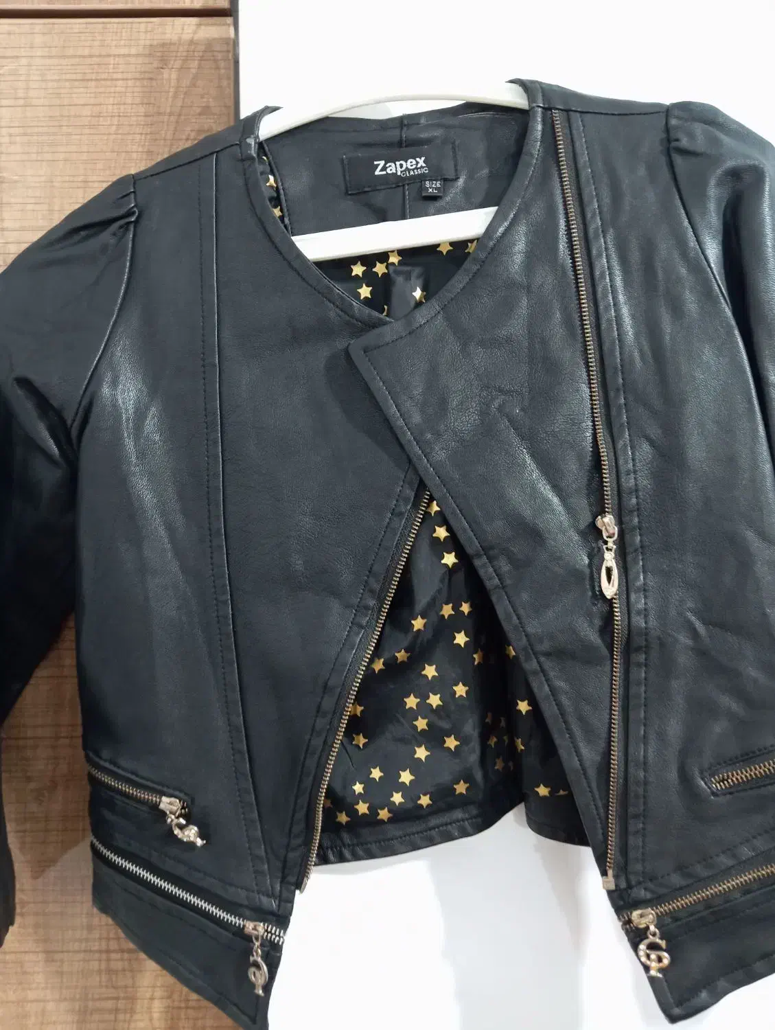 کاپشن چرم بچگونه|کفش و لباس بچه|مسجد سلیمان, |دیوار