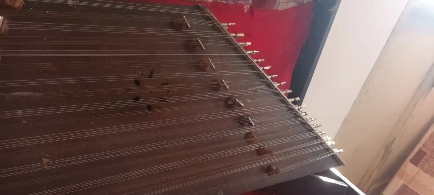 سنتور عتیقه|سازهای سنتی|کاشان, ولیعصر|دیوار