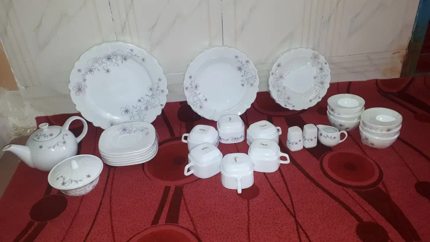 سرویس کامل آرکوپال|ظروف سرو و پذیرایی|رامشیر, |دیوار