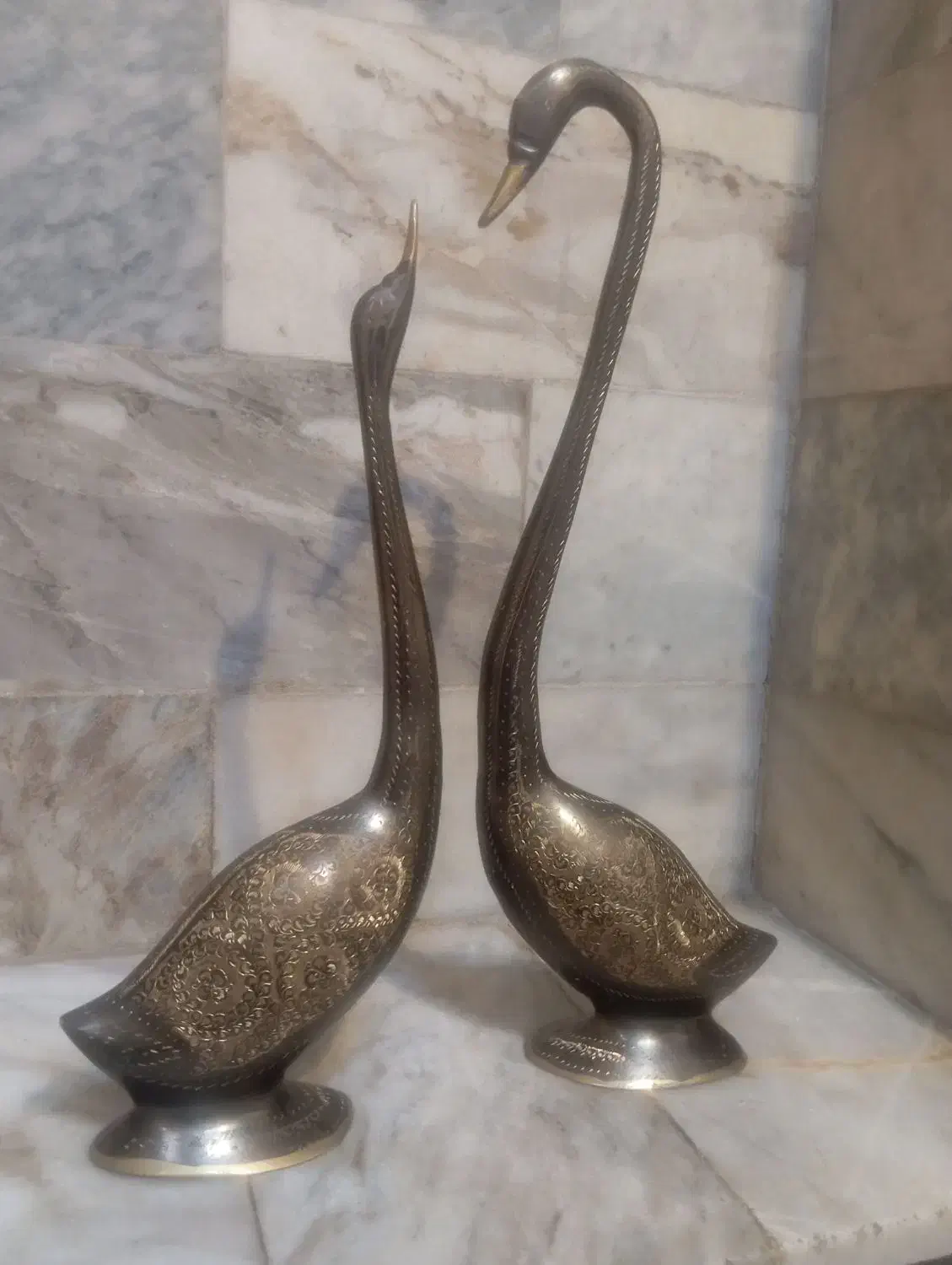 قوهای هندوستانی برنزی|مجسمه، تندیس، ماکت|اردبیل, |دیوار