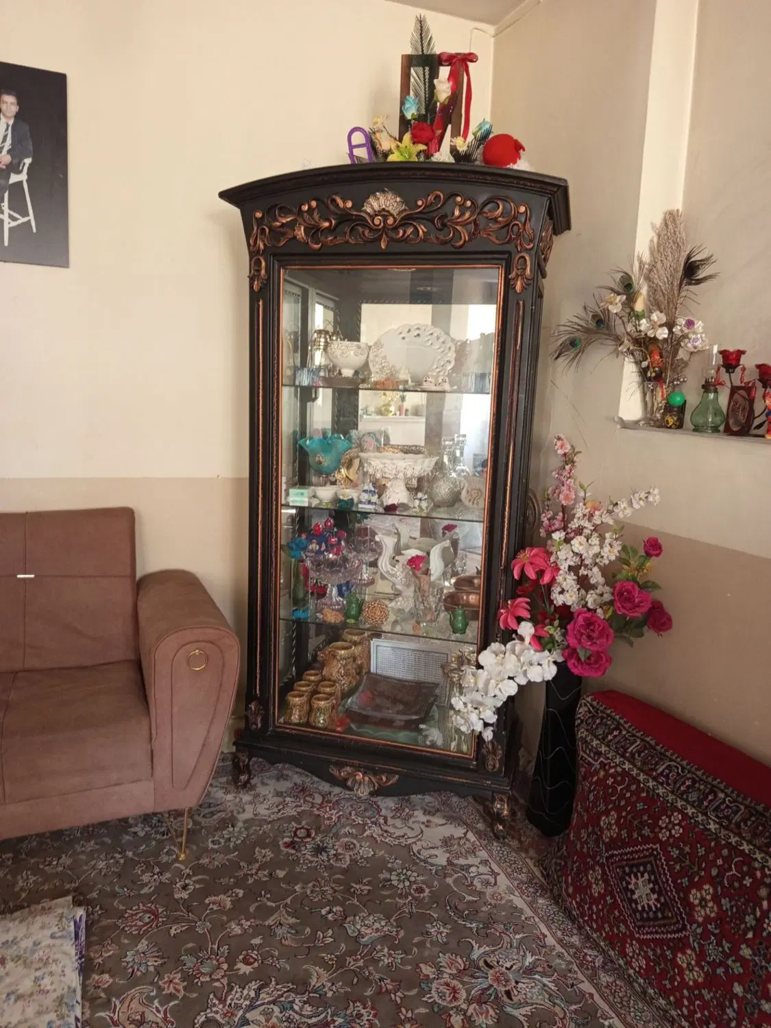 گنجه|بوفه، ویترین، کنسول|مشهد, رسالت|دیوار