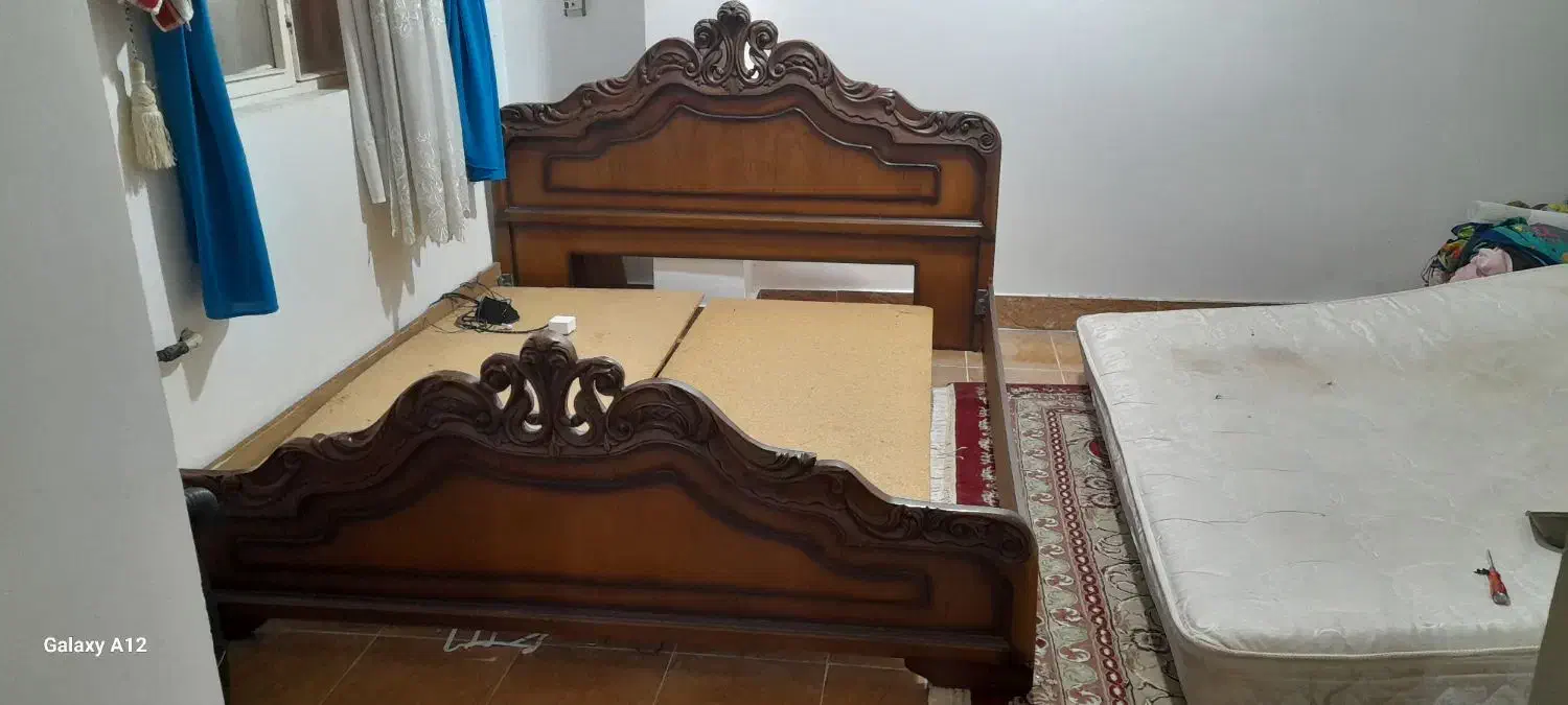 تخت دو نفره وتخت بچه با تشک|تشک تختخواب|گنبد کاووس, |دیوار