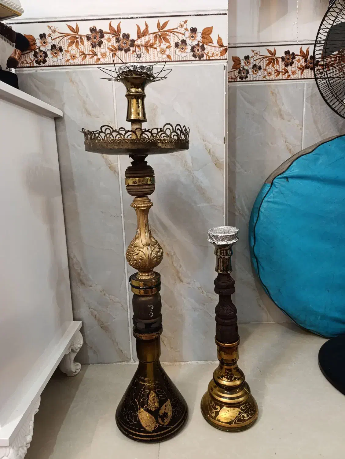 دو عدد قلیان|کلکسیون و سرگرمی|کرمان, |دیوار