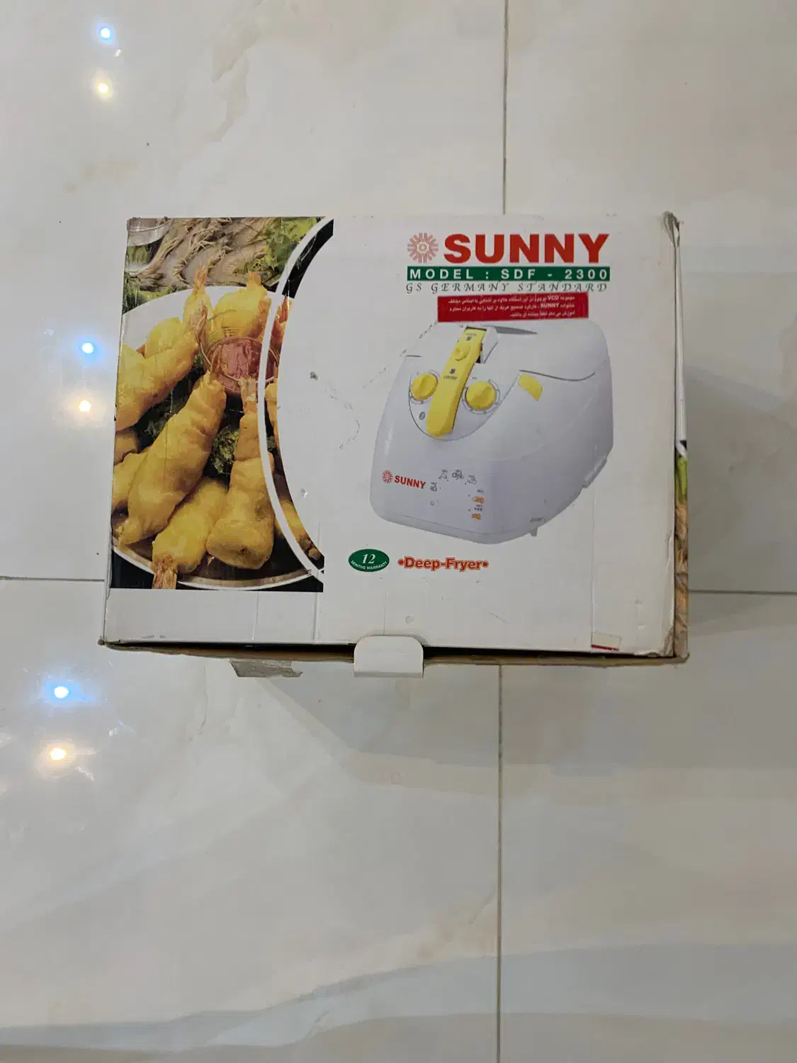 سرخ‌کن SUNNY مدل SDF-2300 تمیز و سالم|اجاق گاز و لوازم برقی پخت‌وپز|شاهین‌شهر, حافظ جنوبی|دیوار