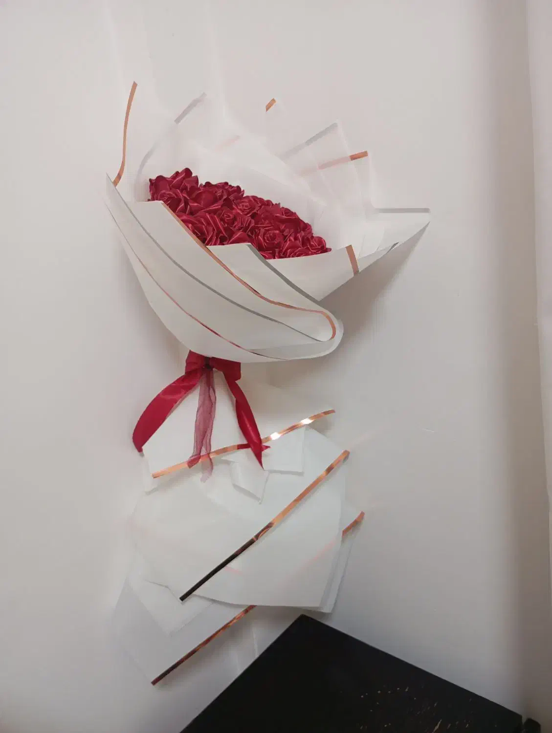 گل روبانی|گل مصنوعی|قزوین, |دیوار