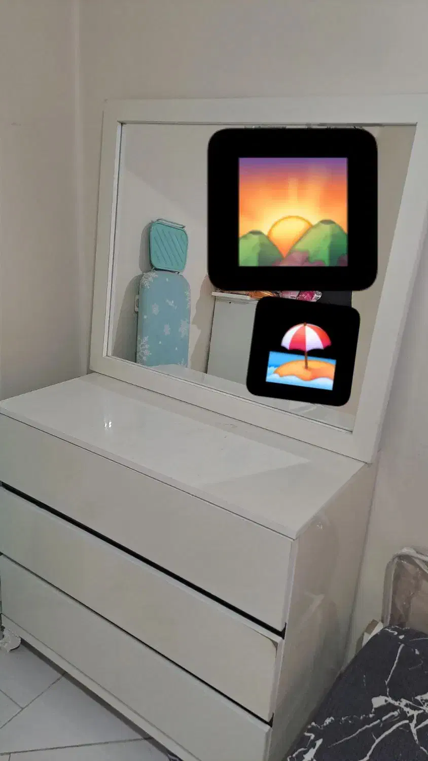 سرویس خواب mdf گلس|تخت و سرویس خواب|همدان, |دیوار