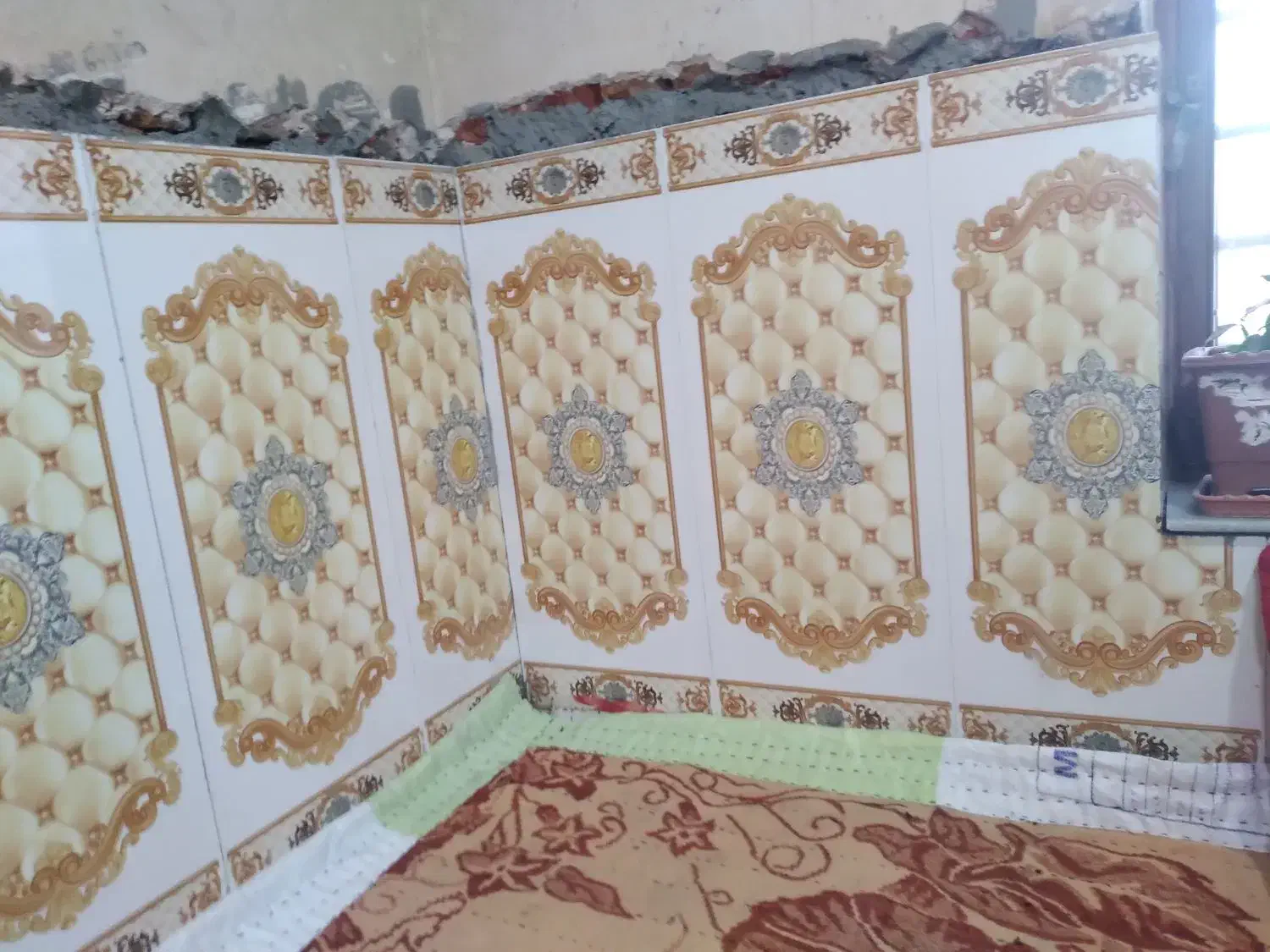 کاشی کاری و موزائیک کاری|خدمات پیشه و مهارت|مراغه, |دیوار