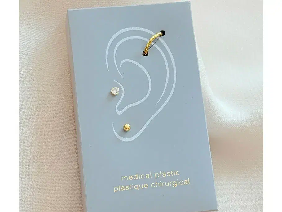 ایرکاف نقره و پرسینگ با روکش طلا|بدلیجات|قم, ارم|دیوار