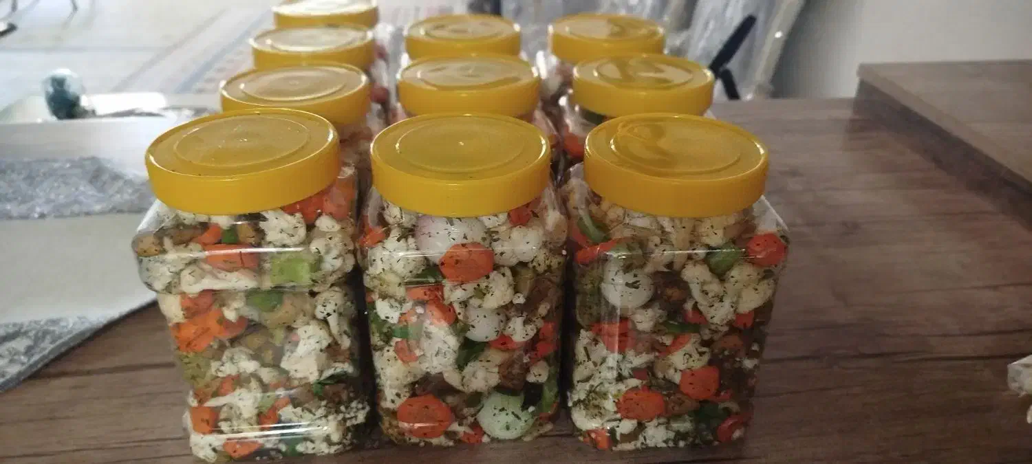 ترشی خانگی کاملا بهداشتی و خوشمزه|خوردنی و آشامیدنی|مبارکه, |دیوار