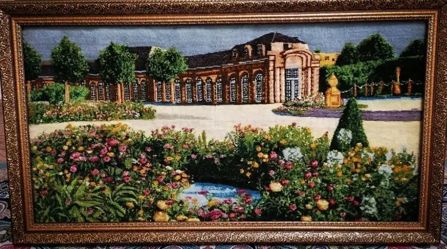 تابلو فرش دستبافت|تابلو فرش|مشهد, شهید آوینی|دیوار