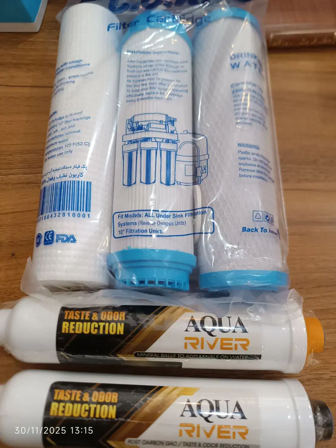 پک فیلتر سه پنج مرحله تسویه اب تصفیه آب تسفیه اب|آب‌سردکن و تصفیه آب|کرج, فاز ۳ گوهردشت|دیوار