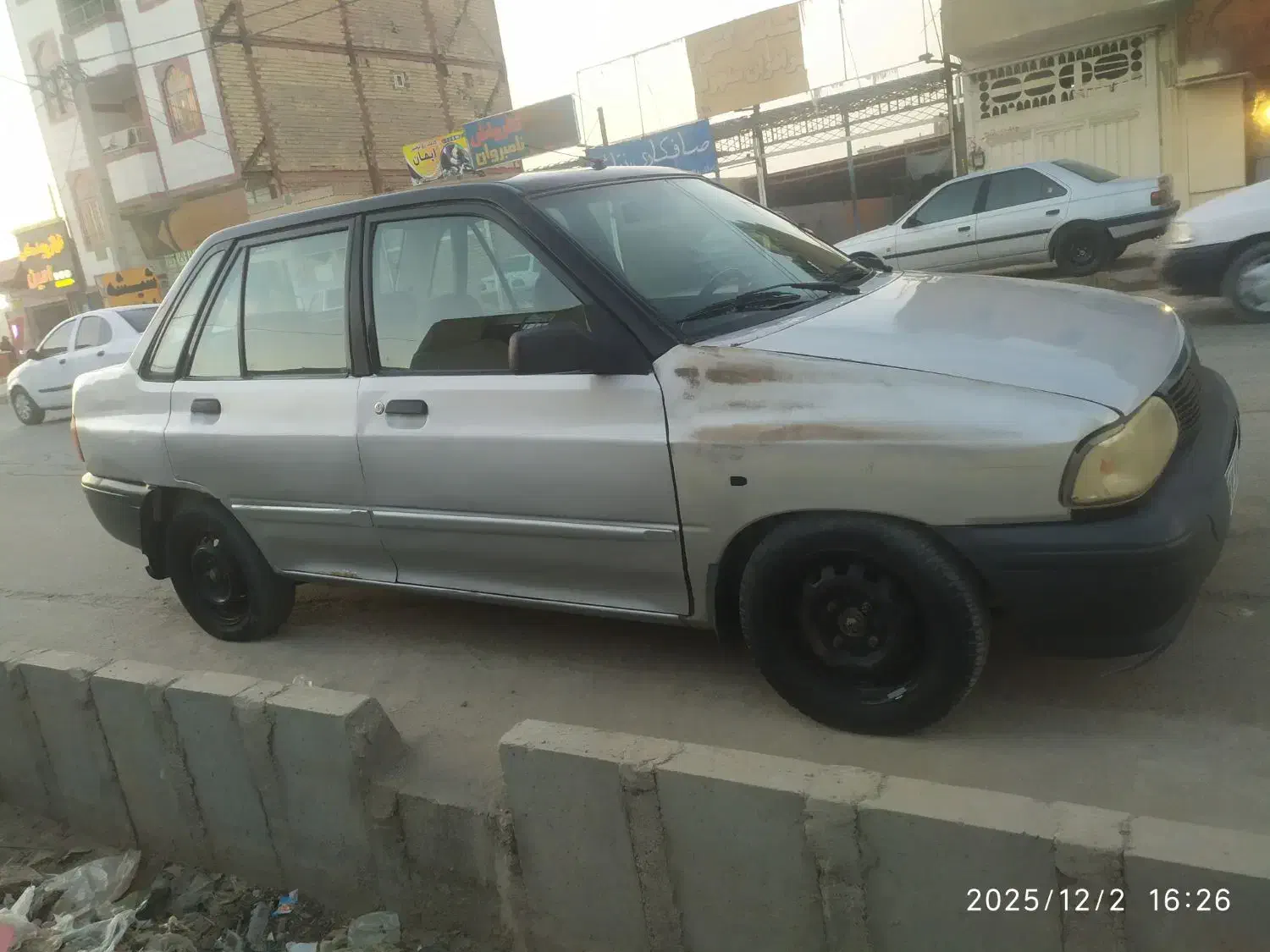 پرایدنقره ای مدل85خانگی|خودرو سواری و وانت|زابل, |دیوار