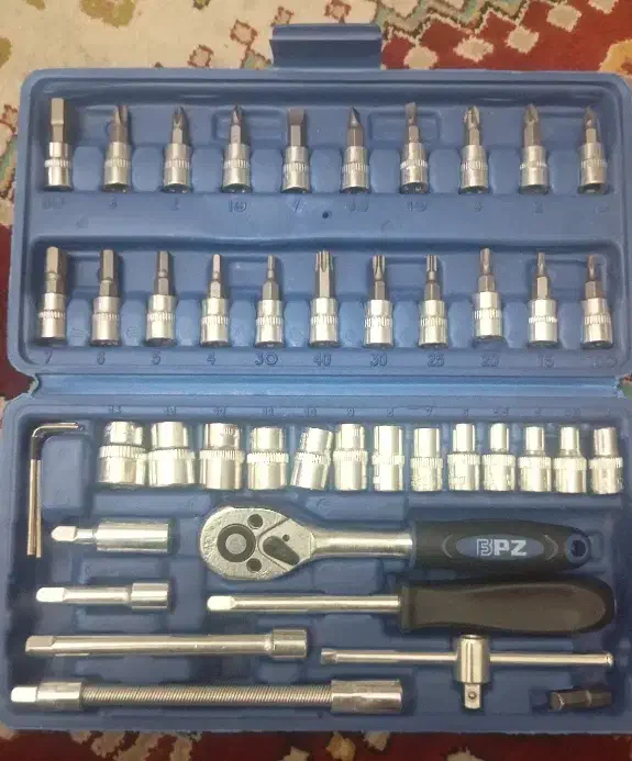 جعبه بکس 46 عددی|ابزارآلات|شیراز, تندگویان|دیوار