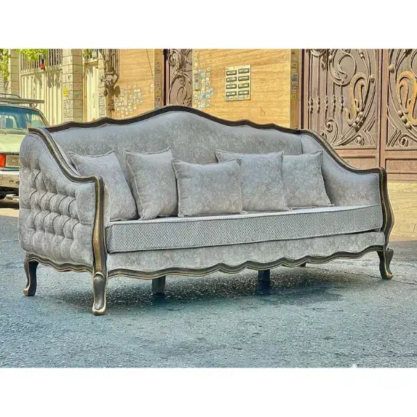 سرویس مبلمان کلاسیک مدل فرانسوی|مبلمان خانگی و میز عسلی|شاهدشهر, |دیوار